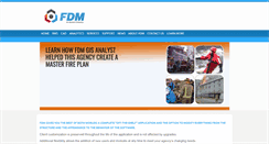 Desktop Screenshot of fdmsoftware.com
